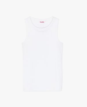 Witte top met borduursel, XXS-XL - CAMILLE x JBC