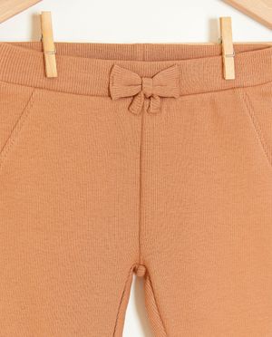 Leggings - Donkerblauwe legging met rib