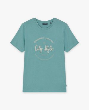 T-shirts - T-shirt met opschrift