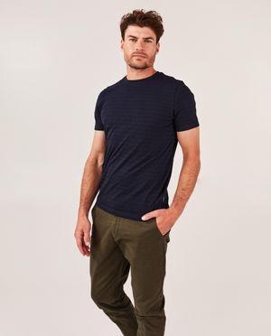 T-shirts - T-shirt met strepen, slim fit