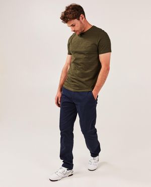 T-shirt met strepen, slim fit - Quarterback