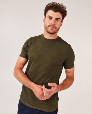 T-shirts - T-shirt met strepen, slim fit