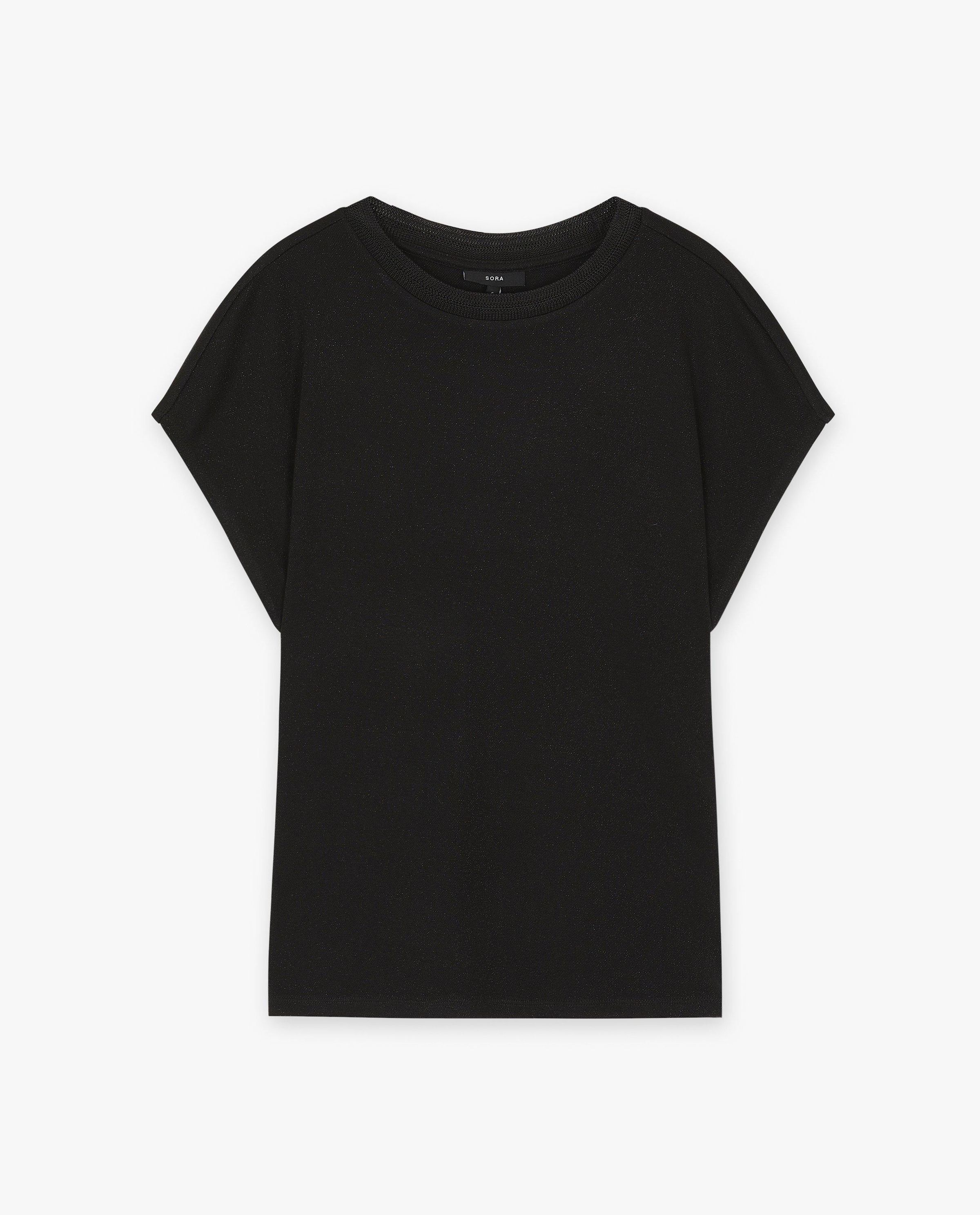 T-shirt avec fil m&eacute;tallis&eacute; - Sora