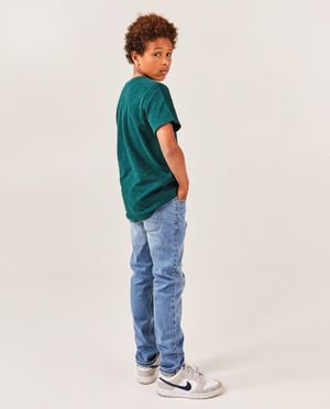 Jeans - Blauwe jeans, slim fit