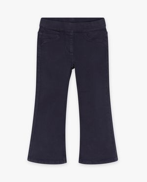Pantalons - Pantalon brun clair &agrave; pattes d&rsquo;&eacute;l&eacute;phant (flared)