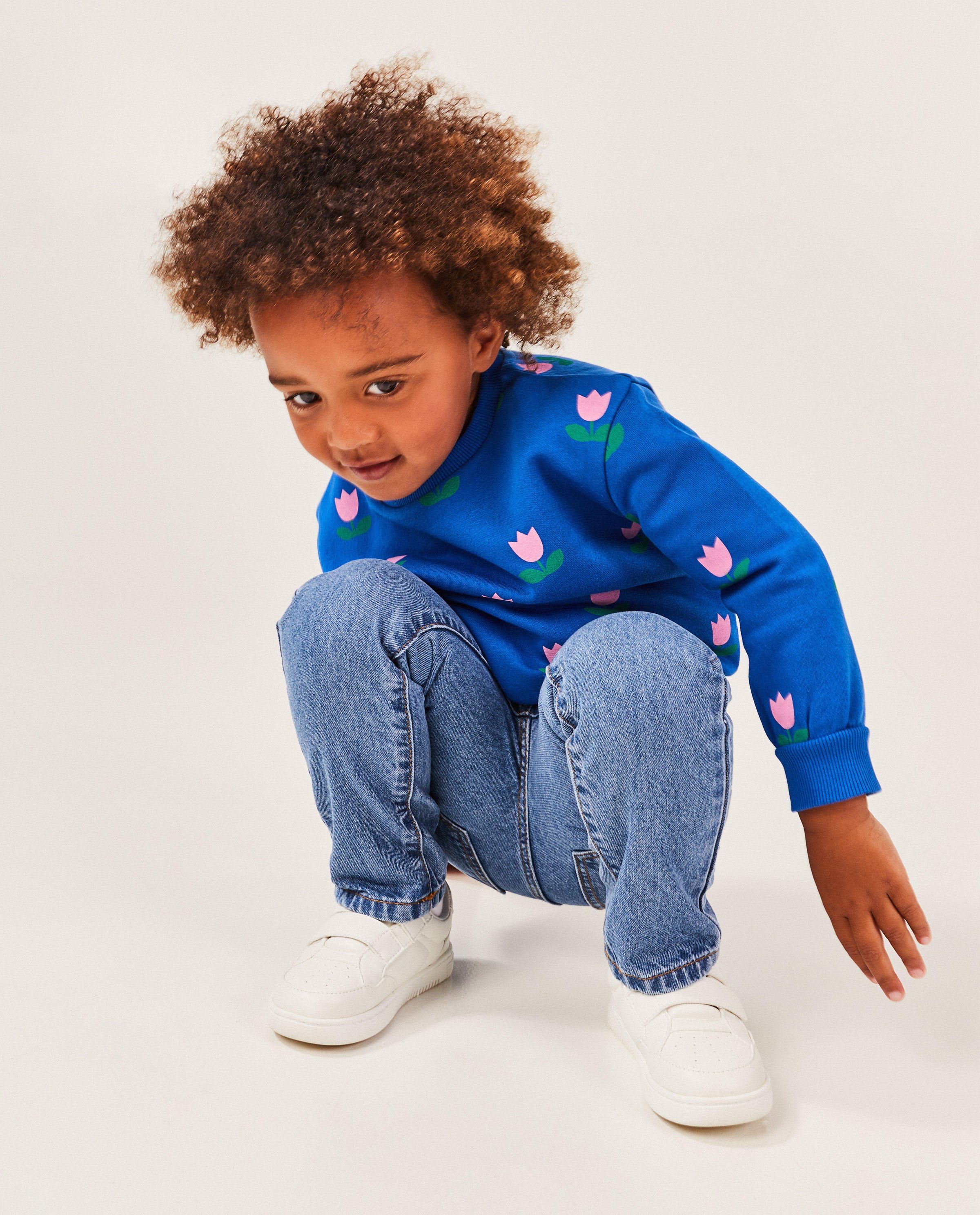 Blauwe jeans, straight fit - Milla Star