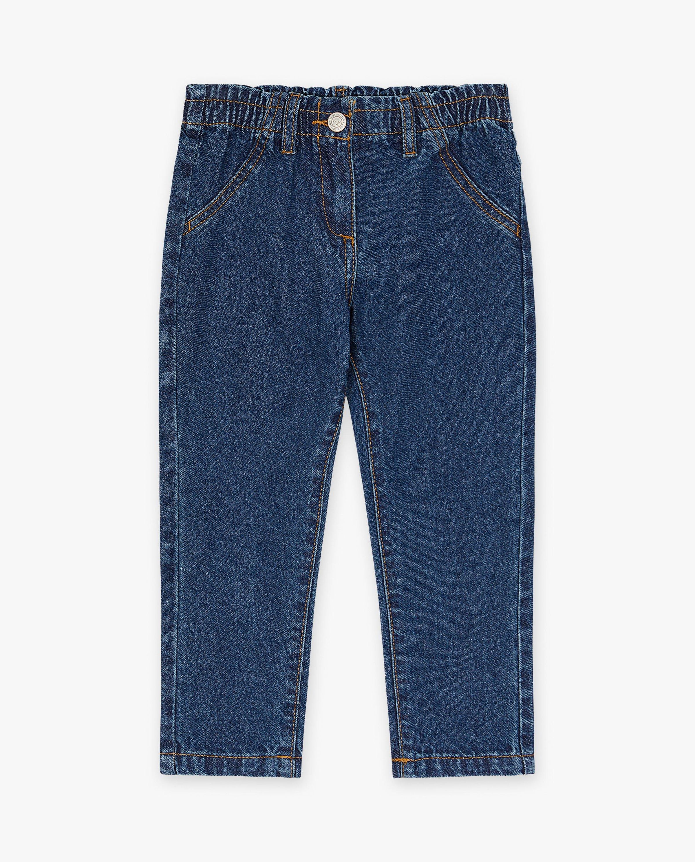 Blauwe jeans, mom fit - Milla Star