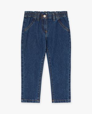 Jeans bleu, coupe mom - Milla Star