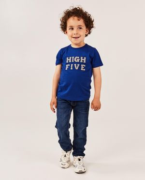 Jeans - Donkerblauwe jeans, regular fit