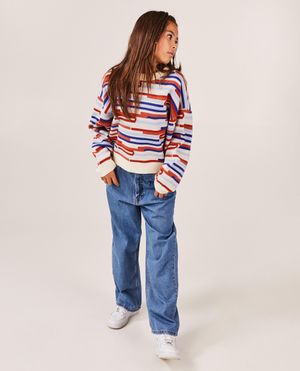 Jeans - Lichtblauwe jeans, straight fit