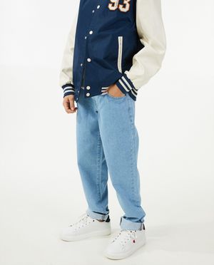 Jeans - Lichtblauwe jeansbroek, loosefit