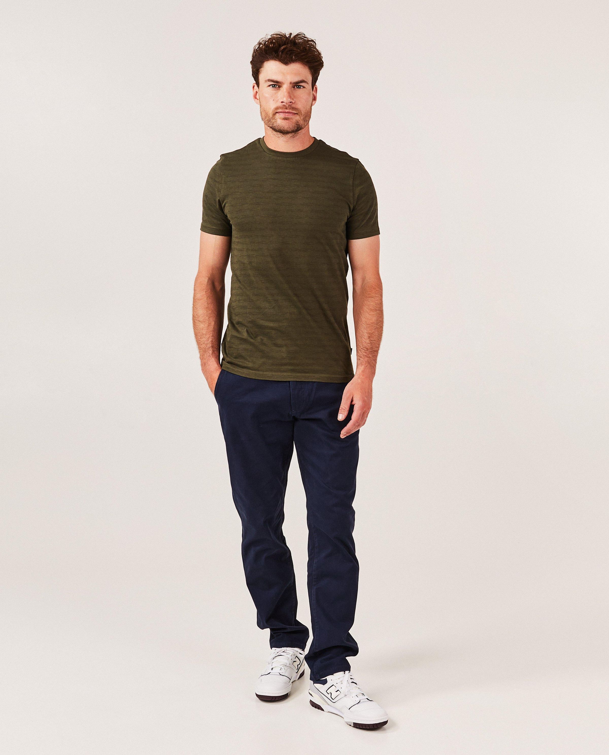 Pantalon brun, slim fit - Quarterback