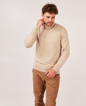 Pantalon brun, slim fit - Quarterback