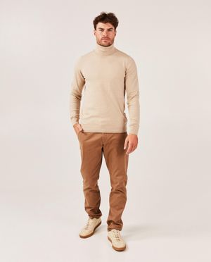 Pantalons - Pantalon bleu fonc&eacute;, slim fit