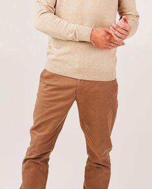 Pantalons - Pantalon bleu fonc&eacute;, slim fit