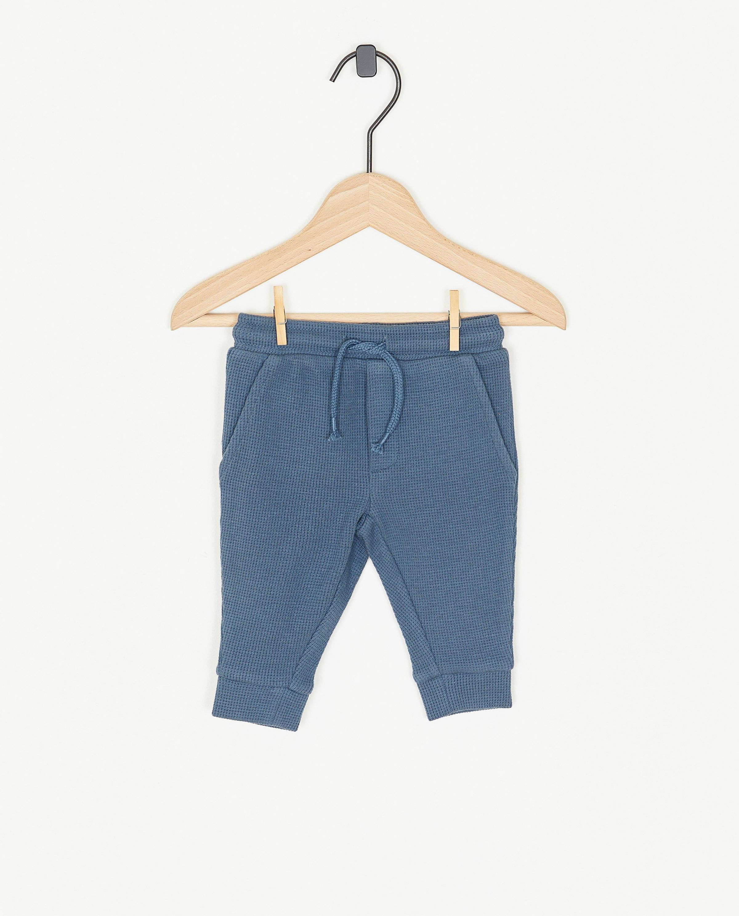 Jogger &agrave; motif gaufr&eacute; - Newborn 50-68