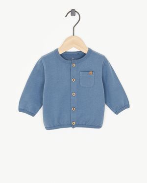 Cardigan bleu - Newborn 50-68