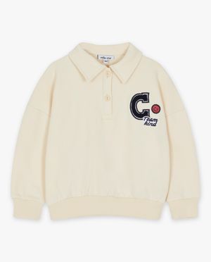 Sweaters - Sweater met hemdskraag