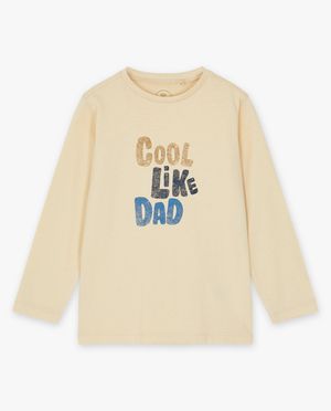 T-shirts - T-shirt &agrave; manches longues avec une inscription, 2-7&nbsp;ans