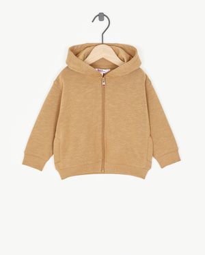 Gilet molletonn&eacute; bleu fonc&eacute;, b&eacute;b&eacute;s - Besties