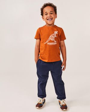 Pantalons - Jogger bleu fonc&eacute;