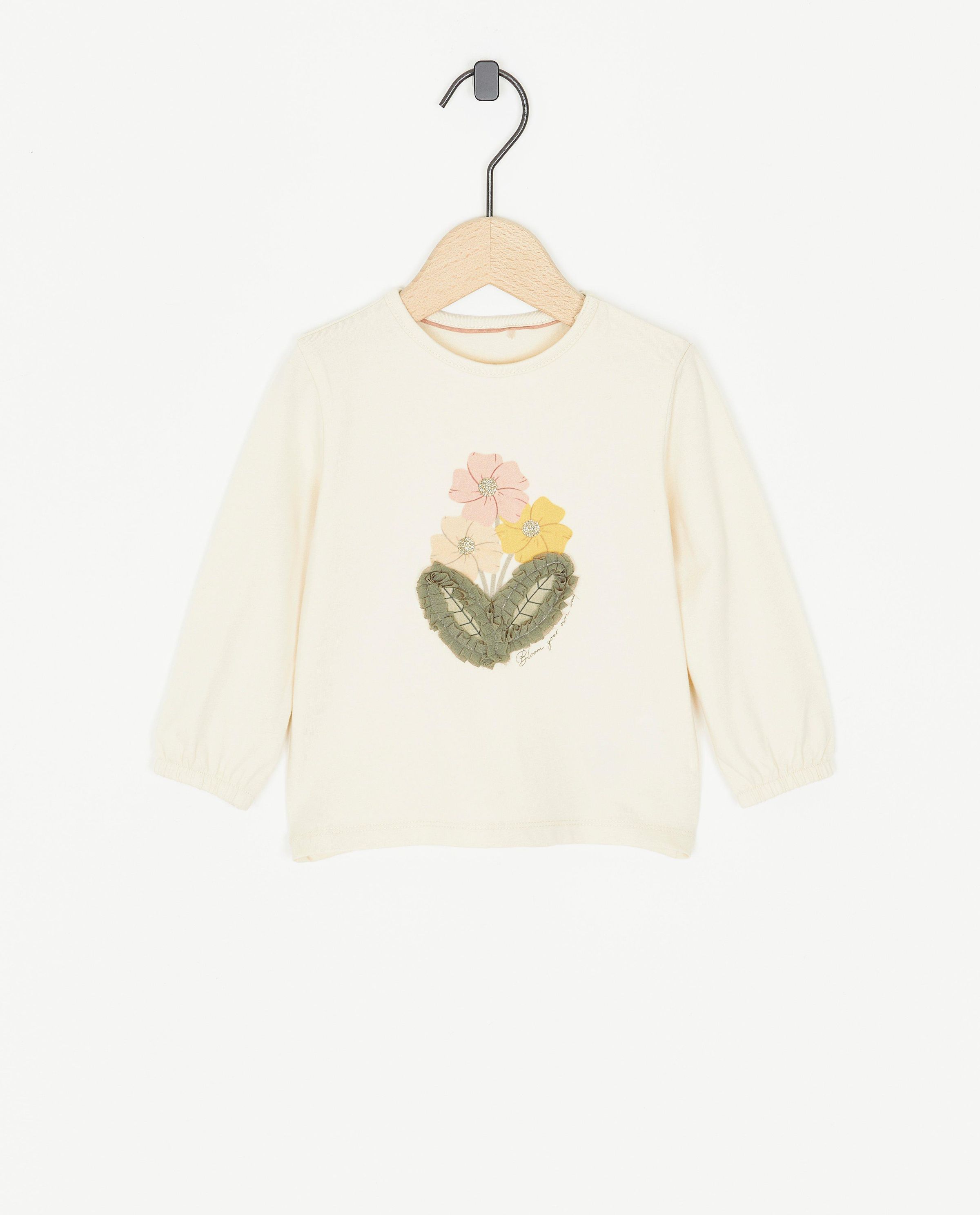 Longsleeve met bloemenprint, Feest - Cuddles and Smiles