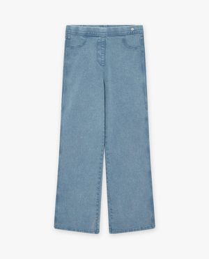 Jeans - Zwarte jegging, straight fit