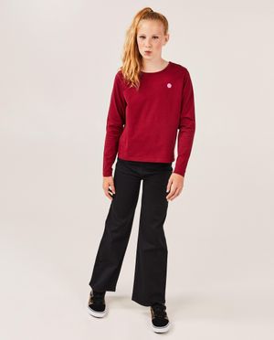 Jeans - Zwarte jegging, straight fit