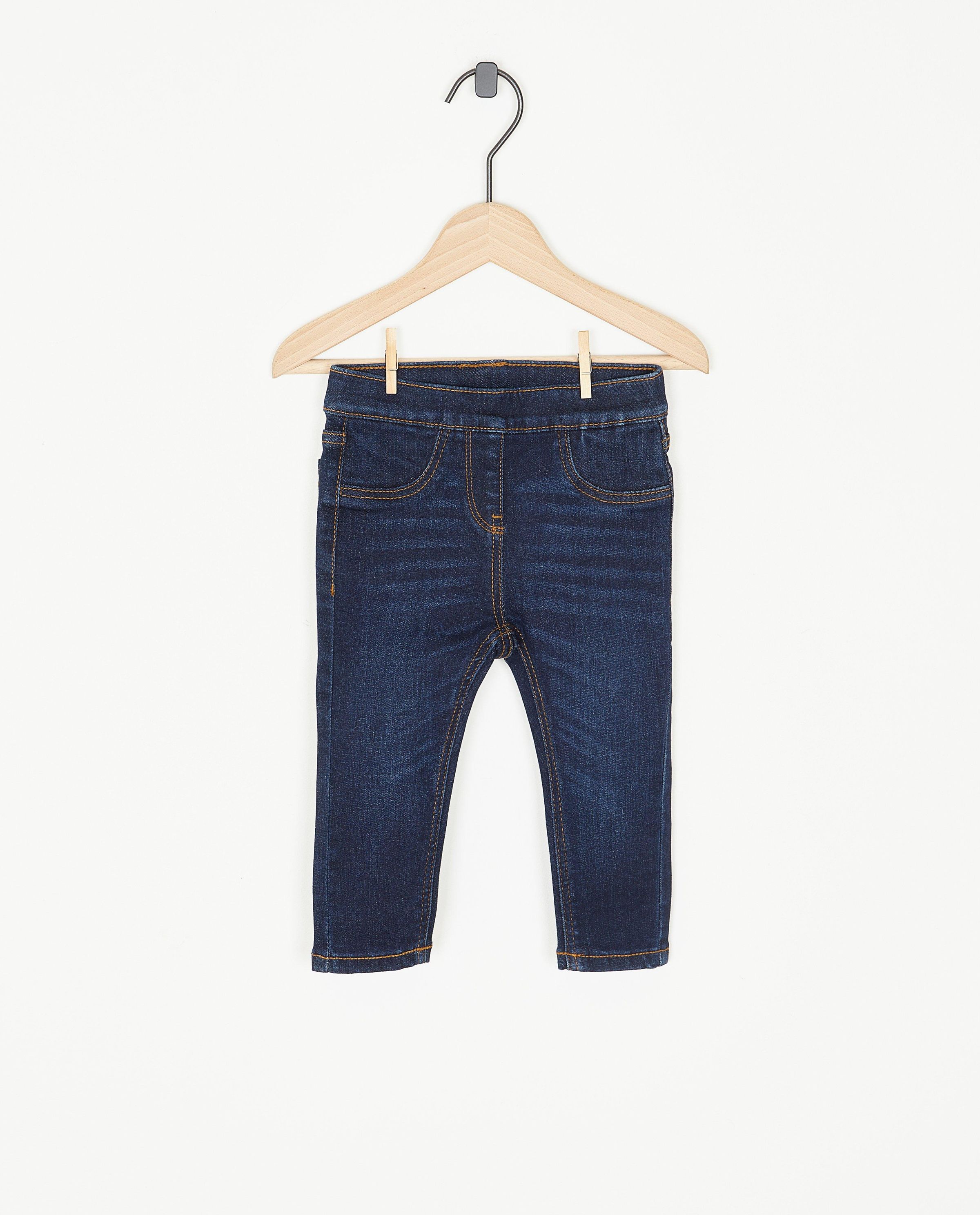 Jeans bleu fonc&eacute;, regular fit - Cuddles and Smiles