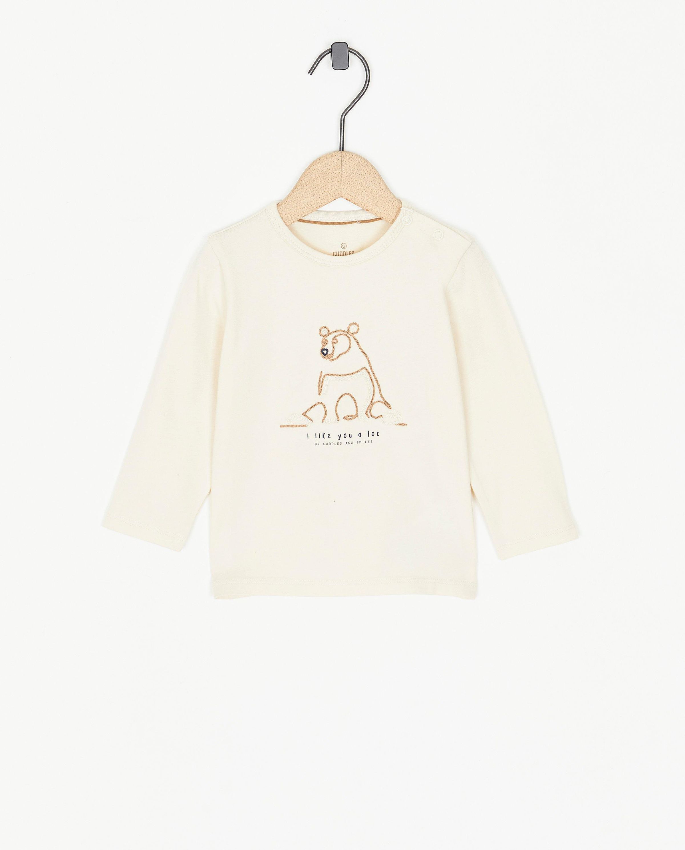 Longsleeve met borduursel, Feest - Cuddles and Smiles