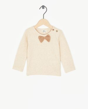 T-shirt &agrave; manches longues avec n&oelig;ud, F&ecirc;te - Cuddles and Smiles