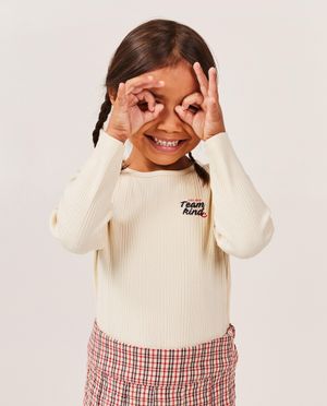 T-shirts - Longsleeve met rib