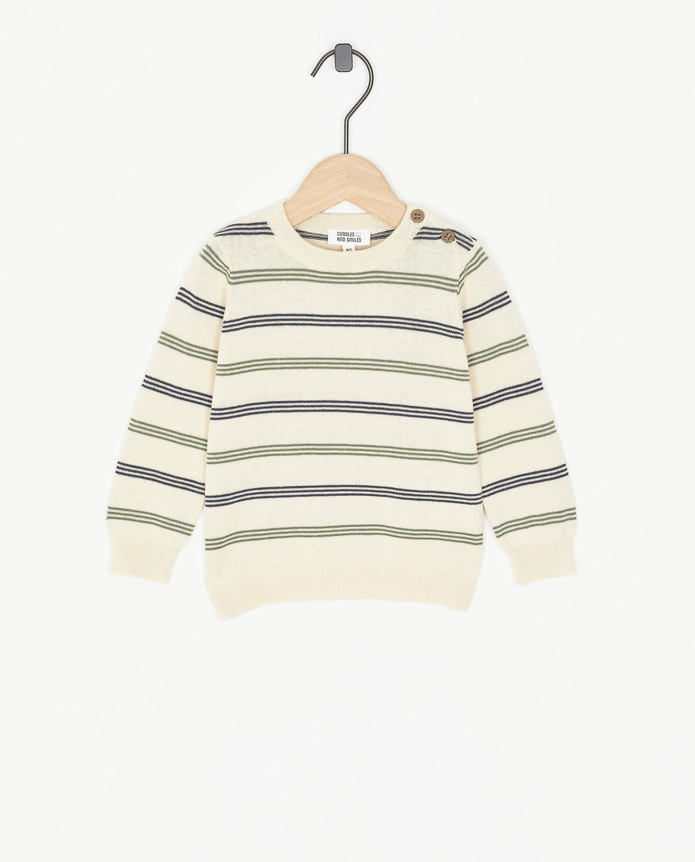 Sweater met strepen - Cuddles and Smiles