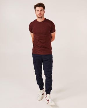 Broeken - Donkergroene broek, cargo fit
