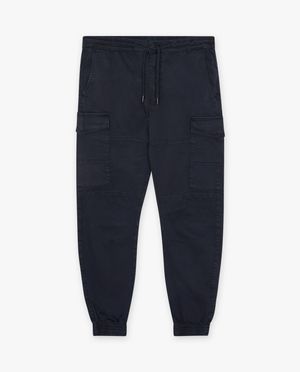 Broeken - Donkergroene broek, cargo fit