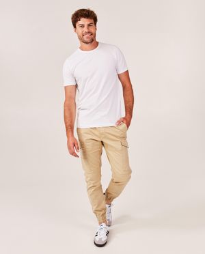 Pantalons - Pantalon vert fonc&eacute;, coupe cargo
