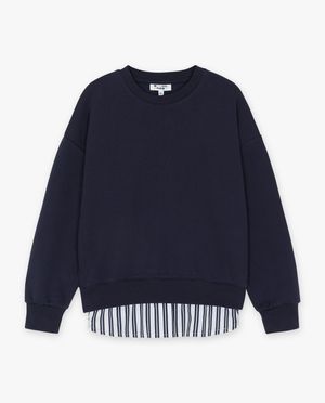 Sweats - Sweat bleu fonc&eacute;