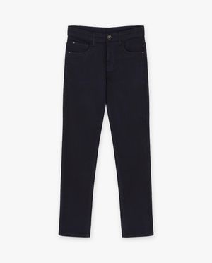 Broeken - Donkerblauwe broek, slim fit