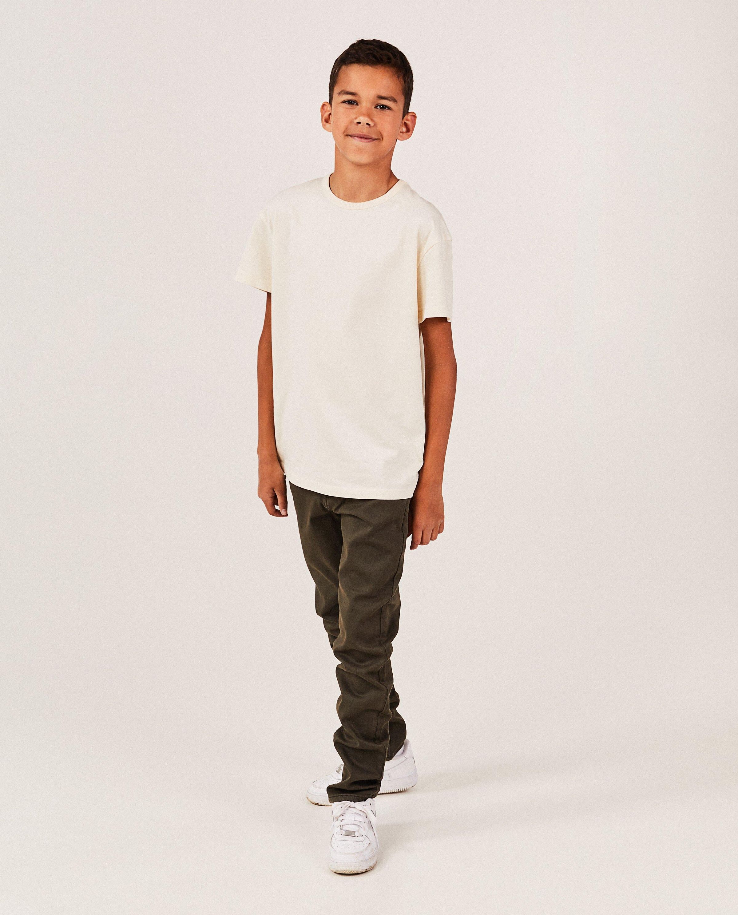 Donkerblauwe broek, slim fit - Fish & Chips