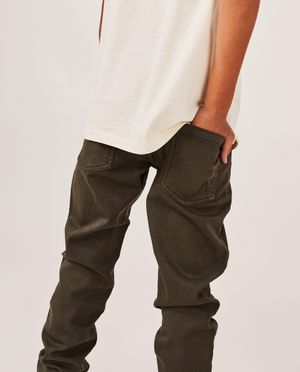 Broeken - Donkerblauwe broek, slim fit