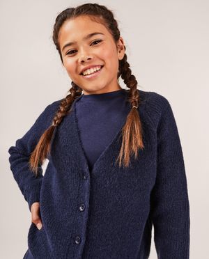 Cardigans - Cardigan bleu fonc&eacute;
