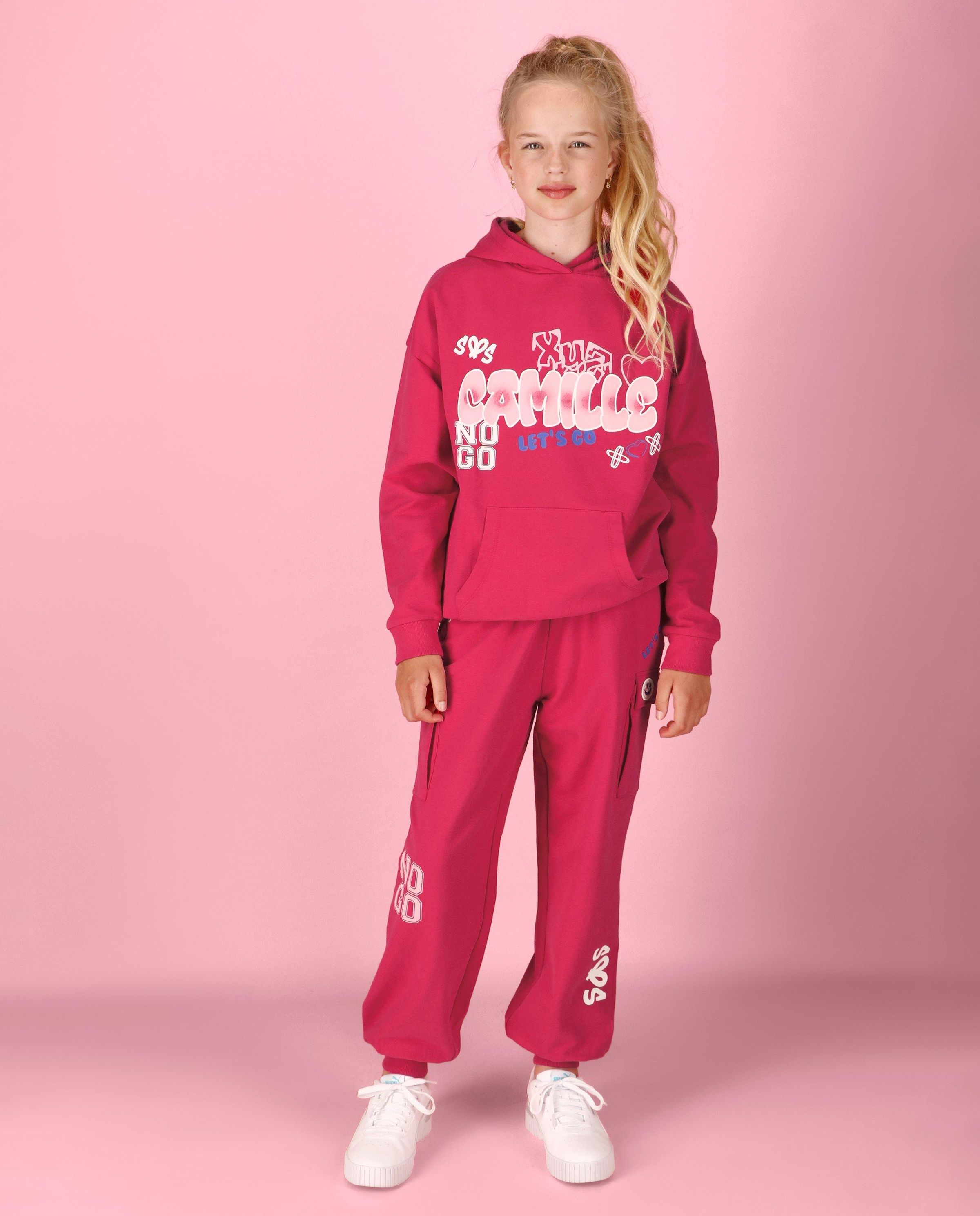 Unisex joggingbroek, cargo fit, 4-14 jaar - CAMILLE x JBC