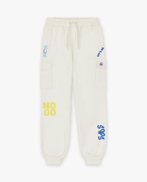 Broeken - Unisex joggingbroek, cargo fit, 4-14 jaar
