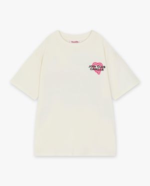 T-shirts - Unisex T-shirt met opschrift, 4-14 jaar