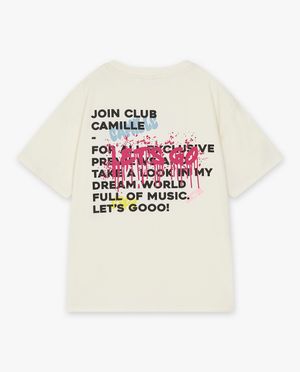 T-shirts - Unisex T-shirt met opschrift, 4-14 jaar