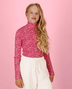 Longsleeve met ruitpatroon, 4-14 jaar - CAMILLE x JBC