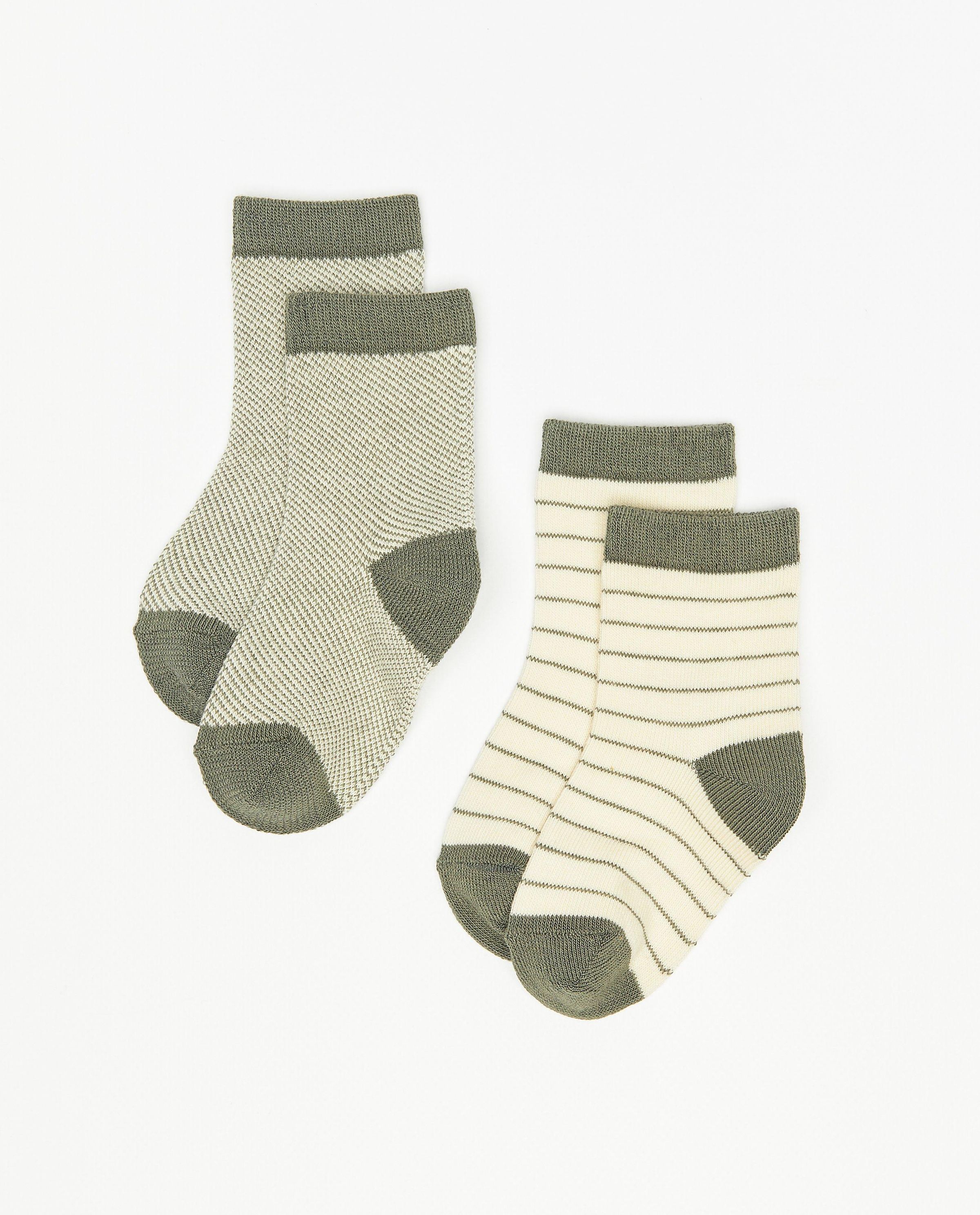 Lot de 2&nbsp;paires de chaussettes pour b&eacute;b&eacute;s - Cuddles and Smiles