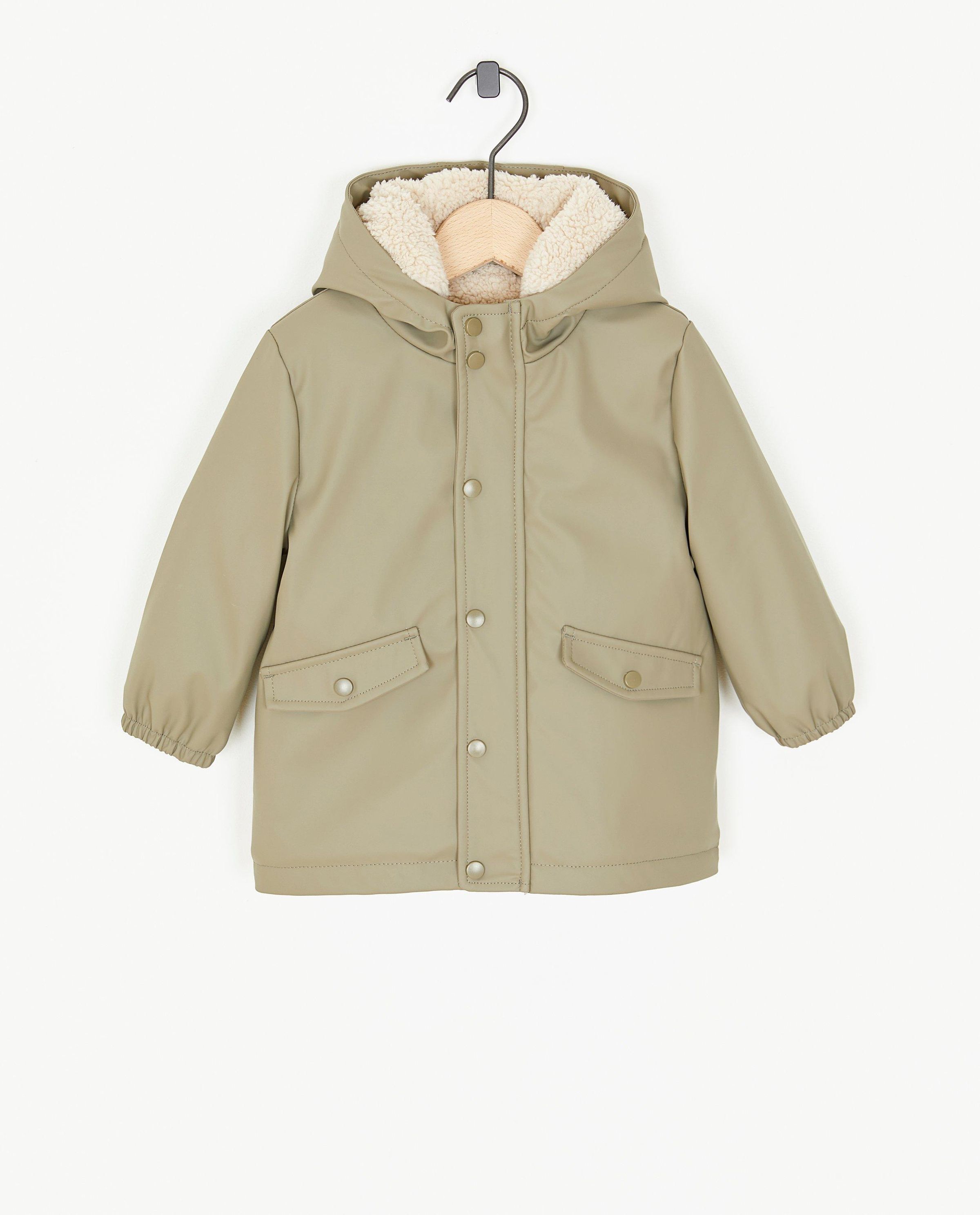 Veste verte avec peluche - Cuddles and Smiles