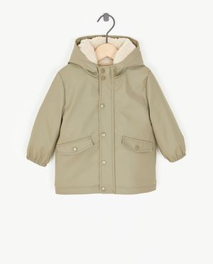 Veste verte avec peluche - Cuddles and Smiles