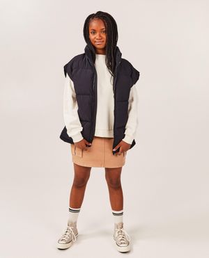 Zwarte bodywarmer - Groggy